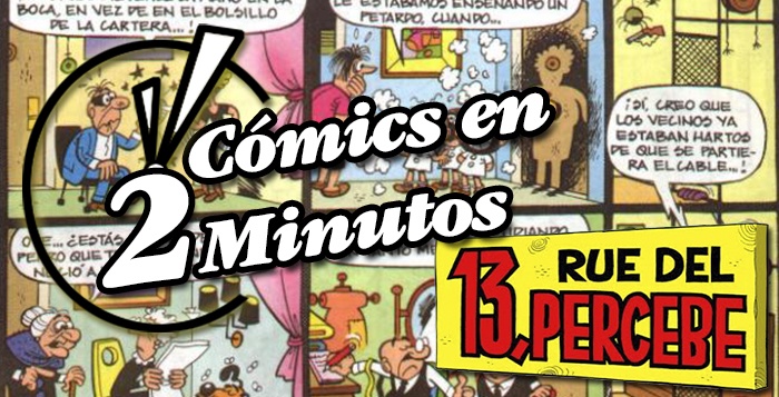 Cómics en 2 Minutos: 13 Rue del Percebe