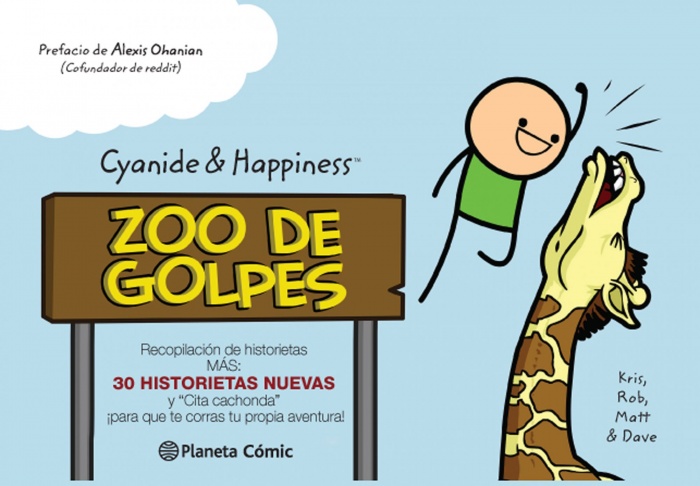 Cyanide and Happiness zoo de golpes planeta