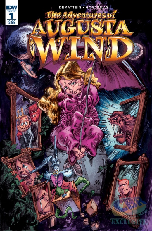 IDW anuncia cinco nuevos títulos para agosto 2 IDW The adventures of Augusta Wind