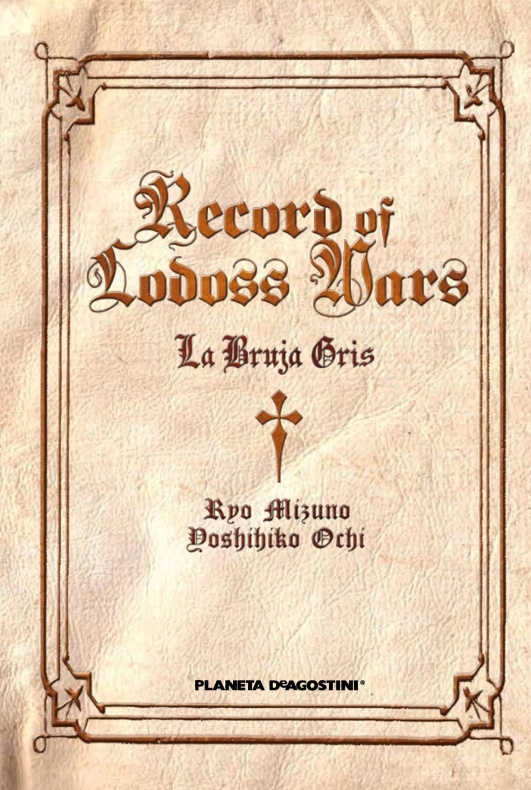 Planeta Cómic, Record of Lodoss War: La bruja gris, Ryo Mizuno, Yoshihiko Ochi