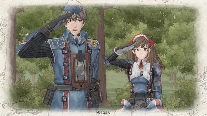 valkyria chronicles arte