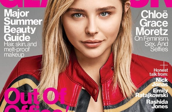 chloe moretz glamour - captain marvel