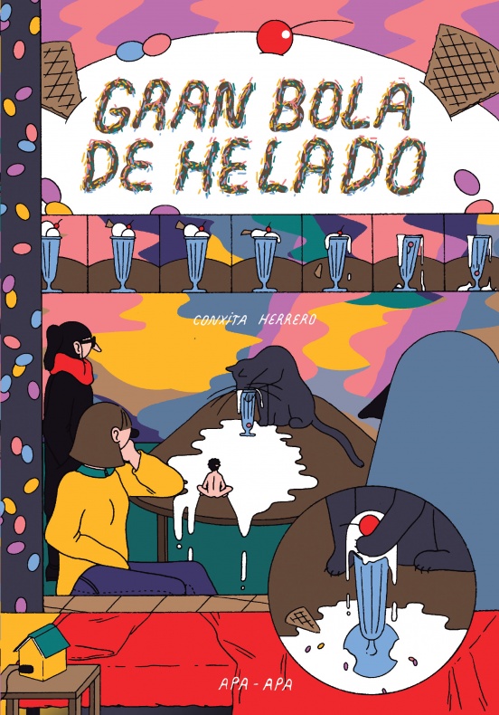 Apa Apa Cómics presenta 'Gran bola de helado', de Conxita Herrero 1 gran bola de helado_portada