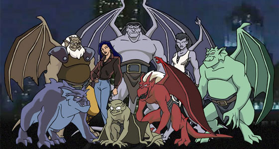 12 series de dibujos profundas Gargoyles