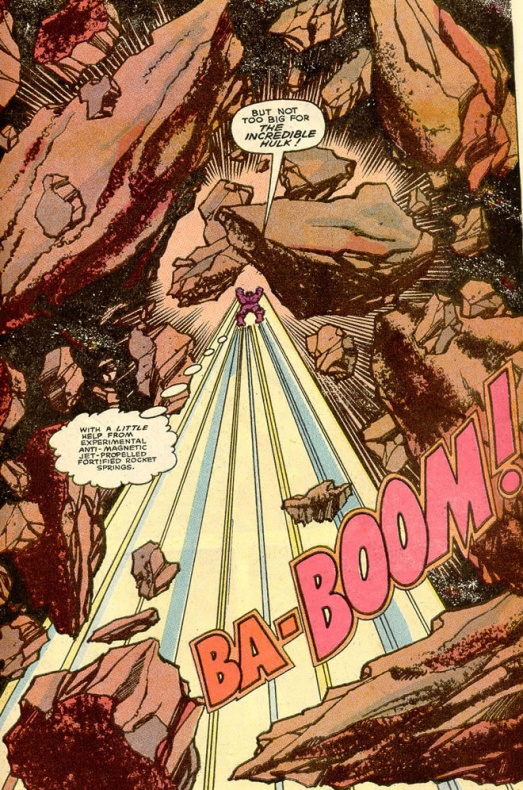 12 increíbles hazañas que han realizado Superman, Hulk, Spiderman, Batman y otros personajes de Marvel y DC 3 13 Proezas increíbles que han hecho los superhéroes 02 Hulk destruye un asteroide