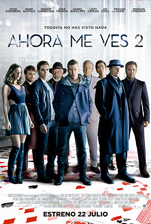 Crítica de cine: 'Ahora me ves 2' 2 AMV2_FINAL-2_CARTEL_300X445
