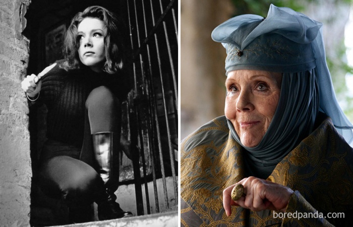 diana rigg olenna tyrell