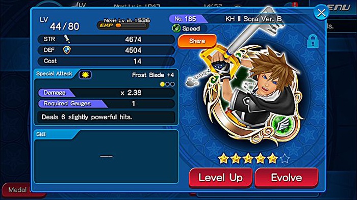 'Kingdom Hearts: Unchained χ' ya disponible en más de 100 países 2 kh stats