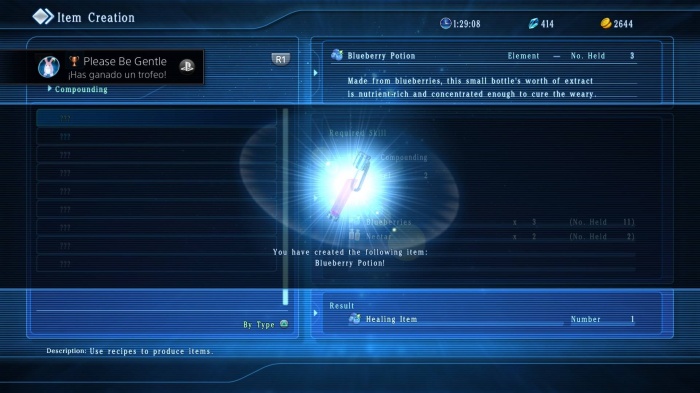 Análisis de 'Star Ocean: Integrity and Faithlessness' 8 starocean_Creación_items