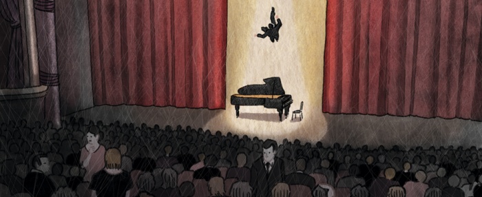 Glenn Gould Sandrine Revel Astiberri