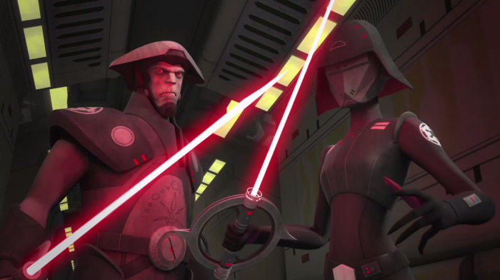 Rueda de prensa exclusiva de 'Star Wars Rebels' en la Star Wars Celebration 5 Inquisidores Star Wars Rebels