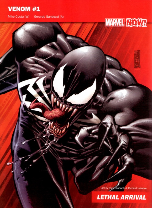 Todas las series ligadas a la nueva 'Marvel Now' 8 Marvel Now 07 Venom