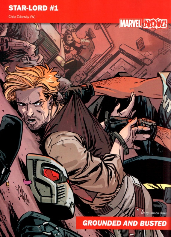 Todas las series ligadas a la nueva 'Marvel Now' 12 Marvel Now 11 Star Lord