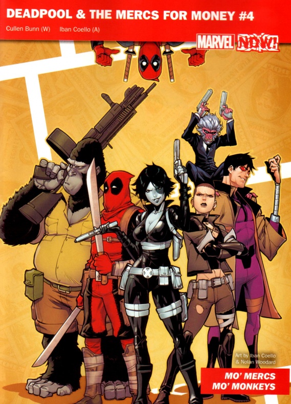 Marvel Now 25 Deadpool for money