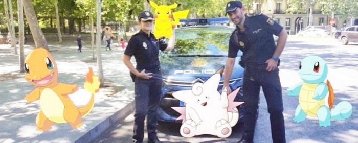 Pokemon GO Policia Nacional