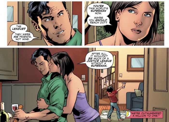 La nueva formación de la JLA en 'Justice League: Rebirth' 3 Rebirth nueva formación Liga de la Justicia 01