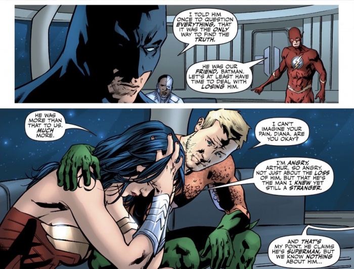 La nueva formación de la JLA en 'Justice League: Rebirth' 4 Rebirth nueva formación Liga de la Justicia 02