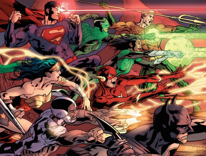 La nueva formación de la JLA en 'Justice League: Rebirth' 5 Rebirth nueva formación Liga de la Justicia 03