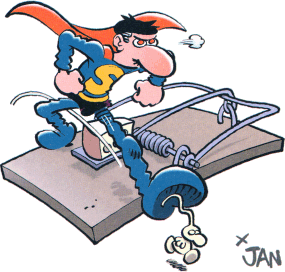 Reseña de 'Superlópez en el laberinto' 2 Superlópez-y-la-trampa