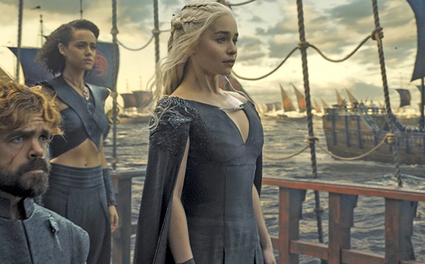 Juego de Tronos - Daenerys en barco