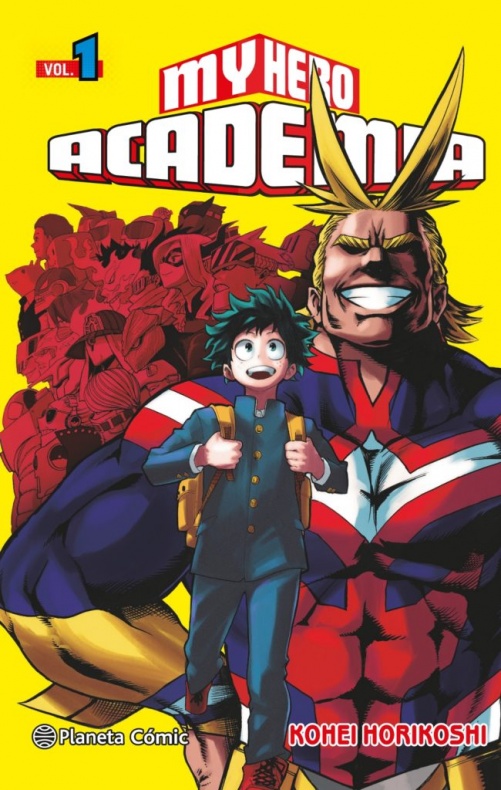 Reseña de 'My Hero Academia' #1 y #2 1 MYHEROACADEMY_1