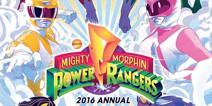 Mighty Morphin Power Rangers 2016 Annual Destacada