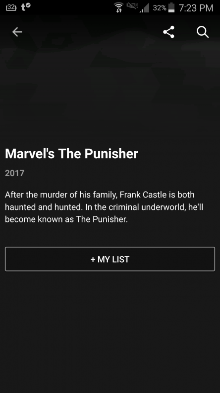 Netflix The Punisher anuncio