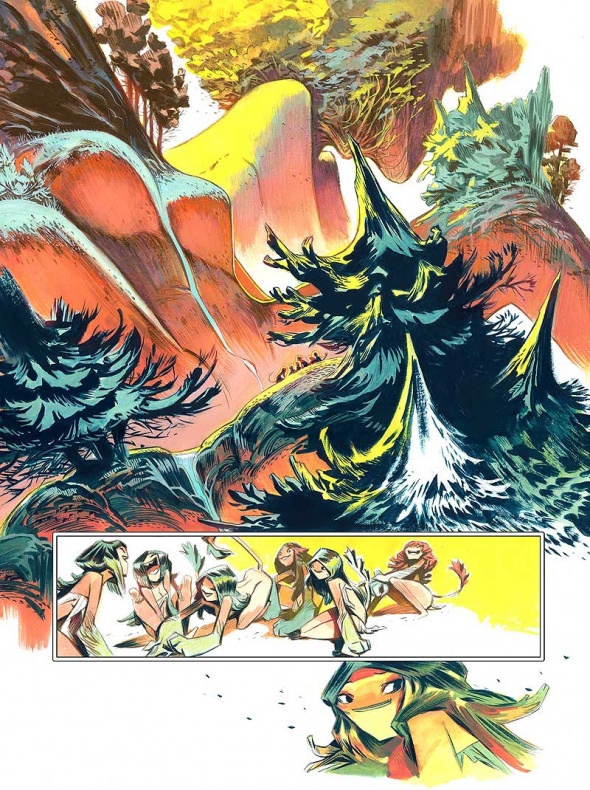 5 cómics que prepara la plataforma Spaceman Project 7 Nima 1