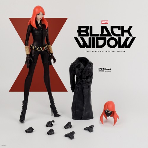 La compañía ThreeA anuncia una nueva figura de Viuda Negra 3 ThreeA Black Widow (3)