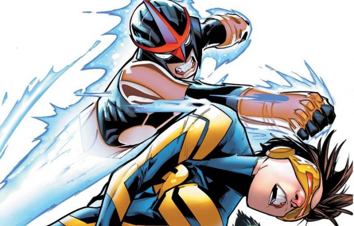 Así serán los nuevos 'Champions' de Marvel según Mark Waid 3 champions-nova-cyclops-fight