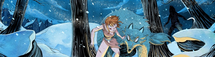 5 cómics que prepara la plataforma Spaceman Project 14 chica y lobo 3