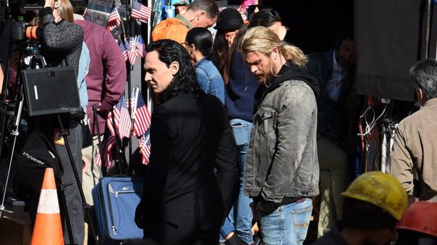 Imágenes de Chris Hemsworth y Tom Hiddleston en el rodaje de 'Thor: Ragnarok' 1 THOR RAGNAROK