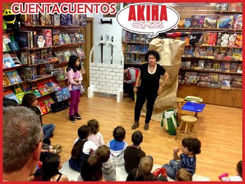 La Tienda del Mes: Akira Cómics 7 Akira Cómics-cuentacuentos