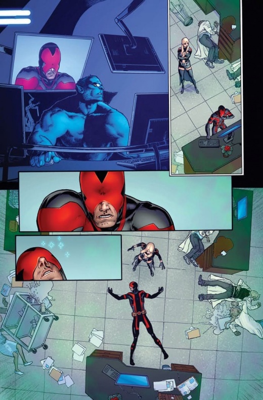 Inhumanos y mutantes van a la guerra en 'Death of X' 4 D o X interior 2