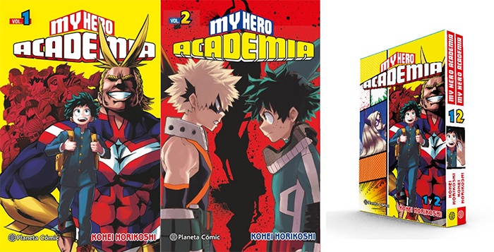 Novedades de Planeta Cómic para octubre de 2016 1 my-hero-academia