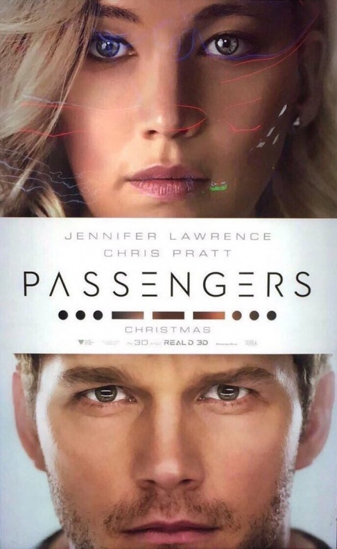 Tráiler de la película de ciencia ficción 'Passengers' con Jenniffer Lawrence y Chris Pratt 2 Passenger Cartel