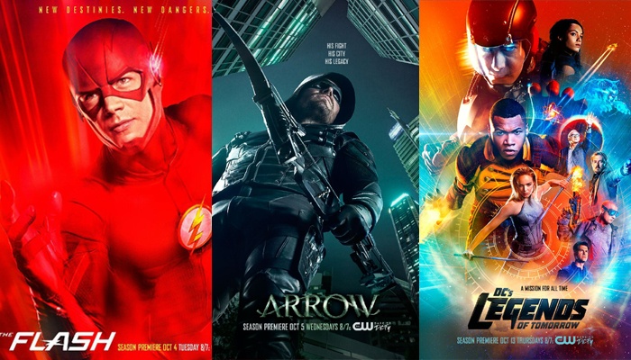 The Flash T3 - Arrow T5 - Legends of Tomorrow T2