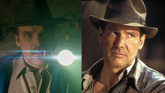 Indiana Jones y Jim Hopper