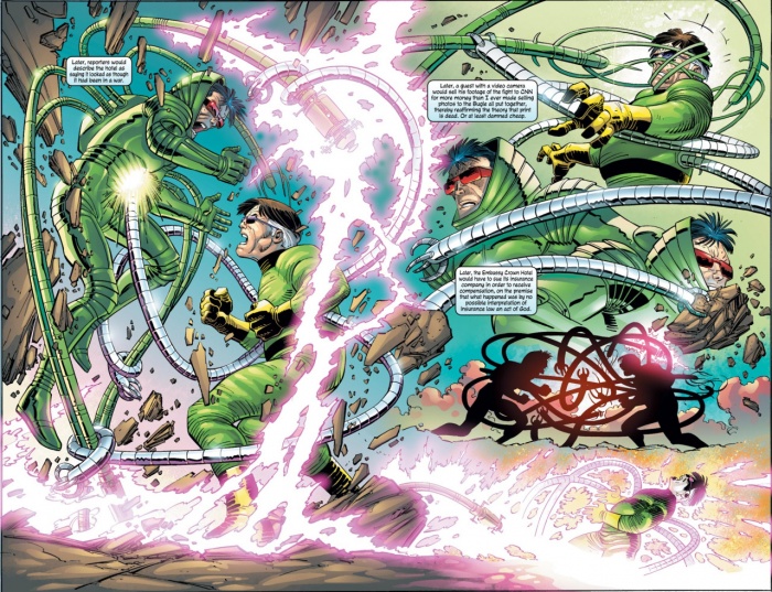 Reseña de ‘Marvel Saga Spiderman 2’ 4 MS Spiderman Octupus vs Carlyle