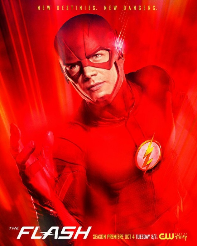 Sinopsis de los nuevos episodios de 'The Flash', 'Arrow' y 'Legends of Tomorrow' 3 Póster temporada 3 The Flash