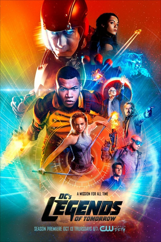 Póster temporada 2 Legends of Tomorrow