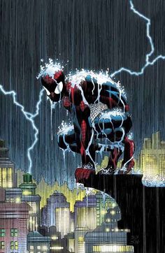 Marvel Saga Spiderman lluvia