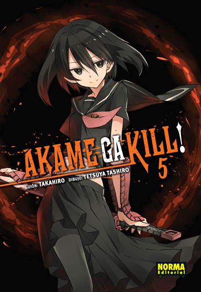 Reseña de 'Akame ga Kill' #1 a #8 5 Akame portada 5