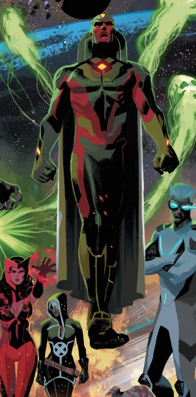 La Casa de EL entrevista a Daniel Acuña 9 Daniel Acuña - Vision - Uncanny Avengers 2