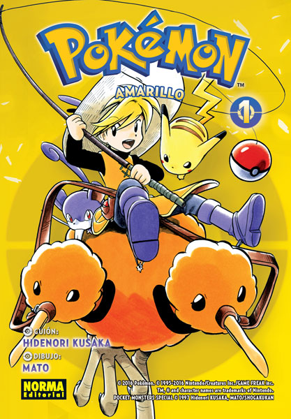 Reseña de 'Pokémon Amarillo #1' 1 pokemon-amarillo-norma-editorial-critica-analisis-opinion-resena