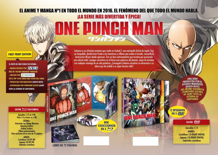 Reseña de 'One Punch Man' (Serie completa) 5 one punch man 1 3