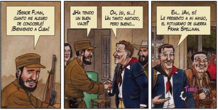 'Arde Cuba', el próximo cómic de Grafito Editorial 1 arde-cuba-fidel-castro