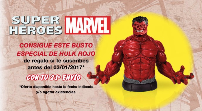 Altaya lanza la colección 'Bustos de superhéroes Marvel' 3 Colección bustos de superhéroes Marvel