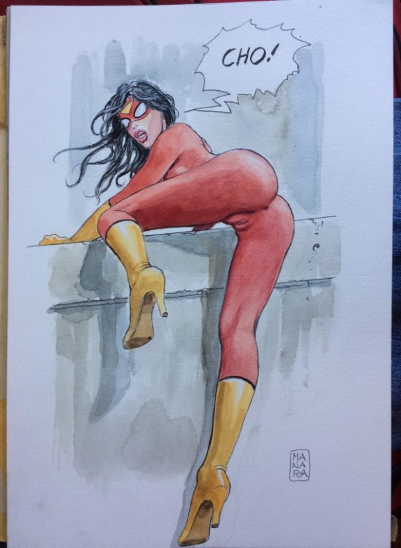 Frank Cho - spider woman