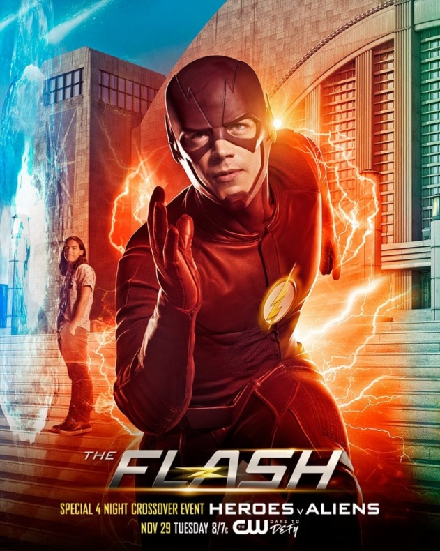 The CW lanza dos nuevos videos promocionales de 'Invasion!' 3 The Flash Invasion!